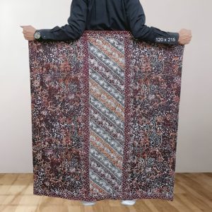 Sarung batik motif laseman maroon
