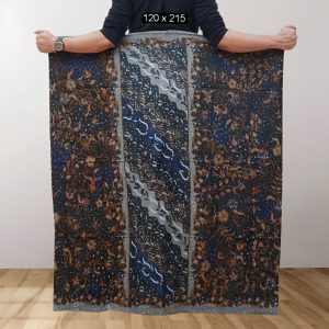 Sarung batik motif laseman abu