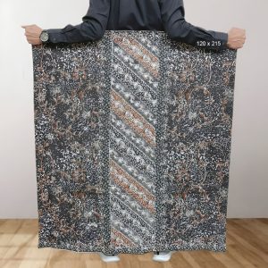 Sarung batik motif laseman hitam