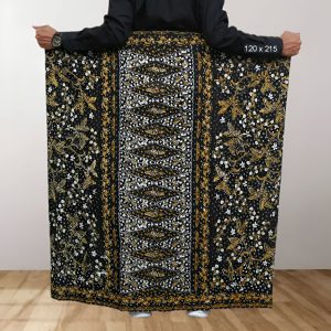 Sarung batik motif laseman kuning