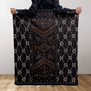 Sarung batik motif bakaran padi
