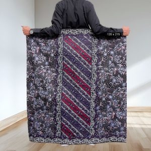 Sarung batik motif laseman dewi biru
