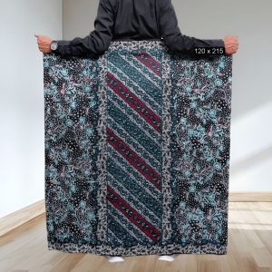 Sarung batik motif laseman hijau