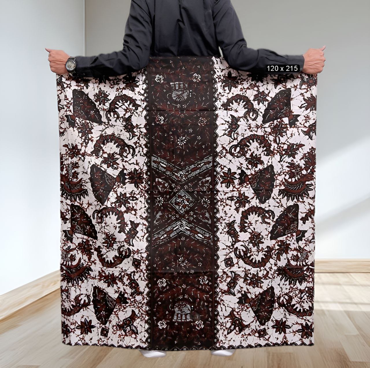 Sarung batik motif bakaran kipas