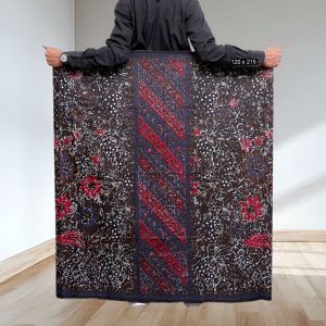 Sarung batik motif laseman dewa biru