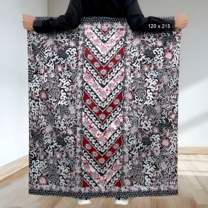 Sarung batik motif laseman merah