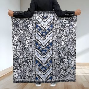 Sarung batik motif laseman biru