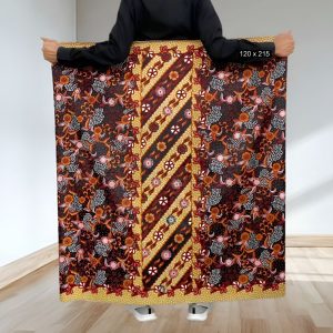 Sarung batik motif laseman krem