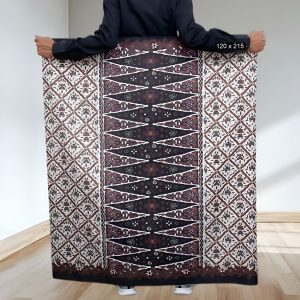 Sarung batik motif sidomukti putih